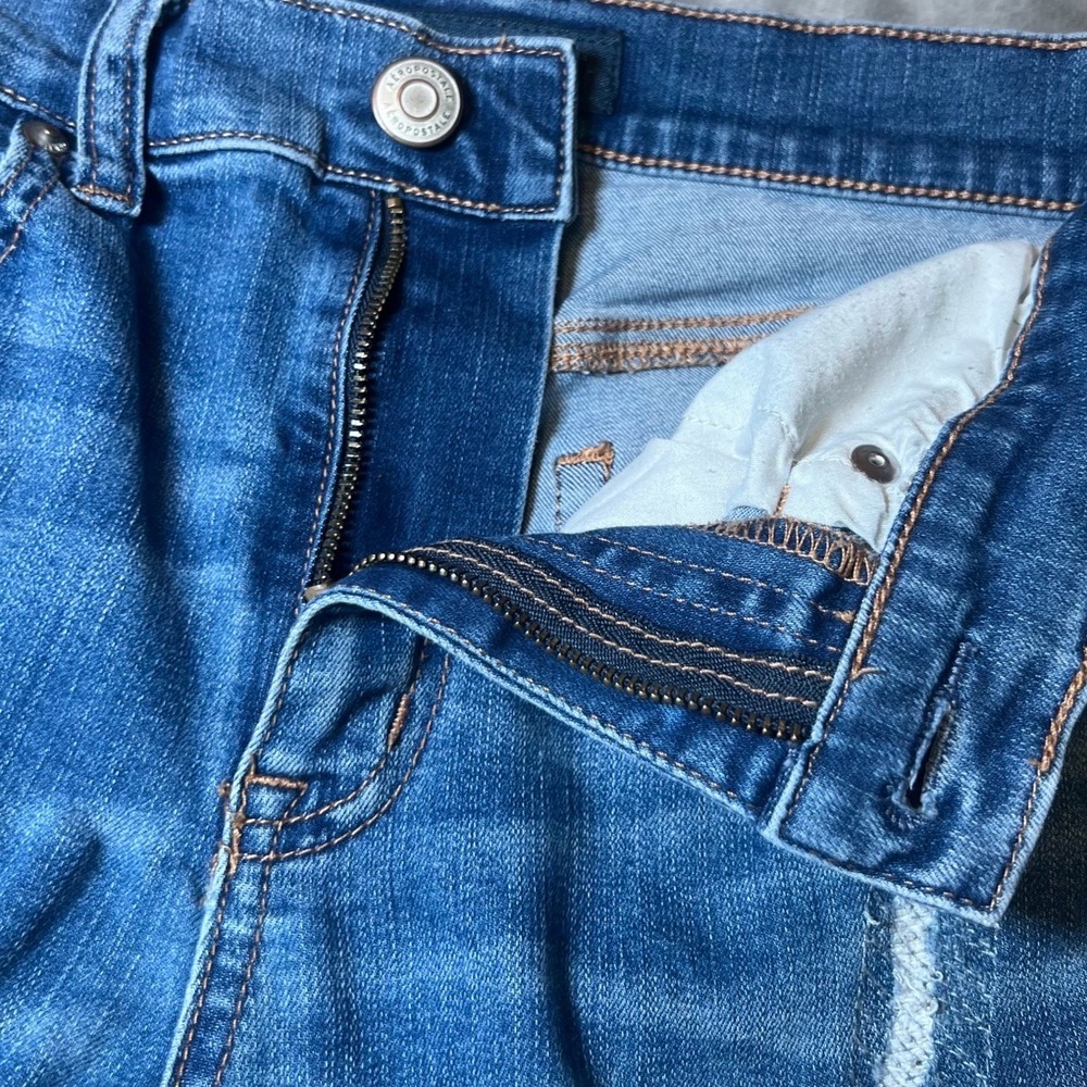 High Rise Blue Jeans - Picture 6 of 16